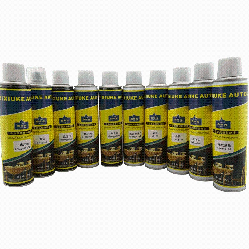 宜修克 实色系列自喷漆  家具维修喷漆 实色油膏 木器上色油漆