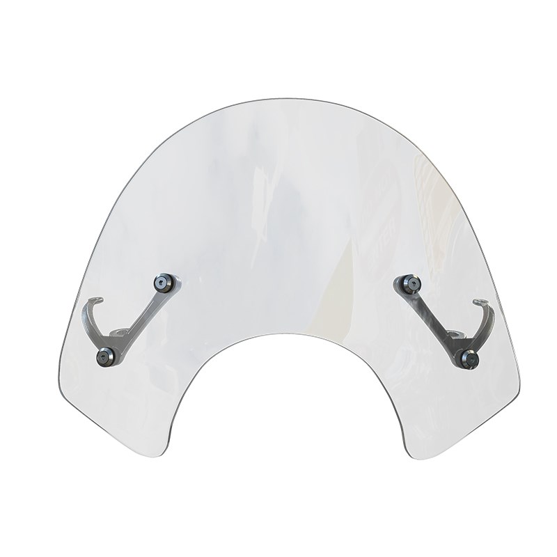 适用于踏板摩托车新大洲本田 NS125LA风挡玻S璃改装加高前风挡