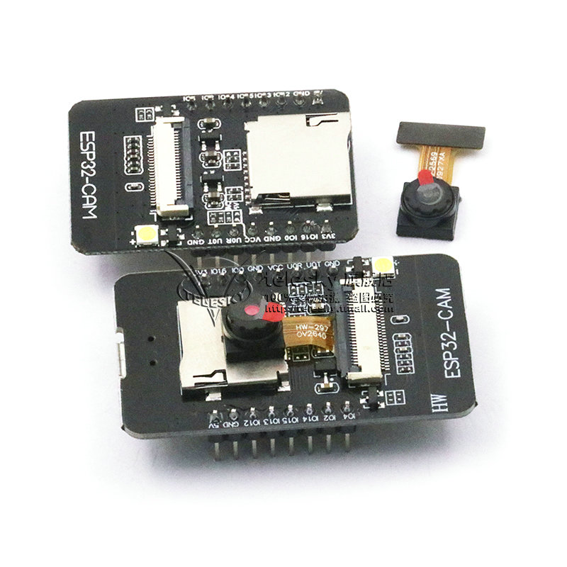 WiFi+蓝牙模块ESP32串口转WiFi/摄像头ESP32-CAM-CH340开发板测试