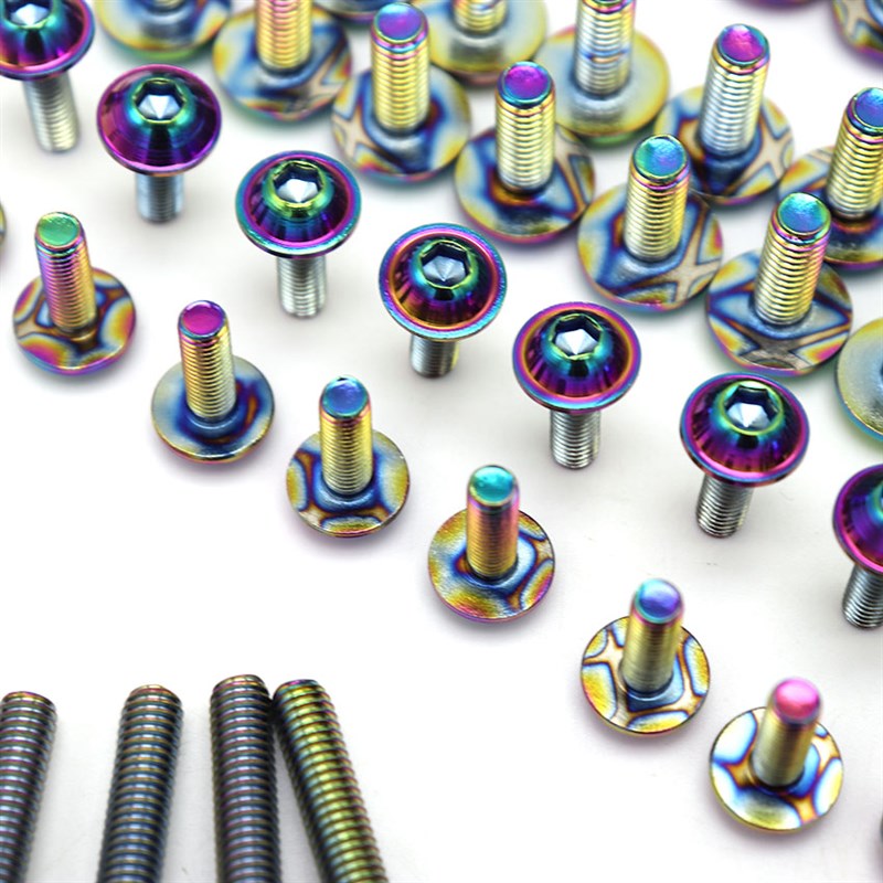 适用川崎 ZX-4R改装摩托车壳螺丝 /ZX-4RR全车外壳板螺丝 不锈钢