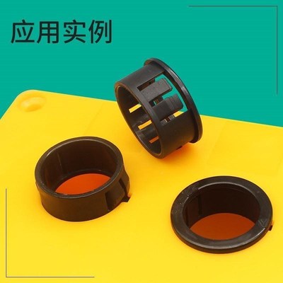 热销扣护线圈开口护线O型橡胶圈开孔出线线圈孔塞式穿保护套空调