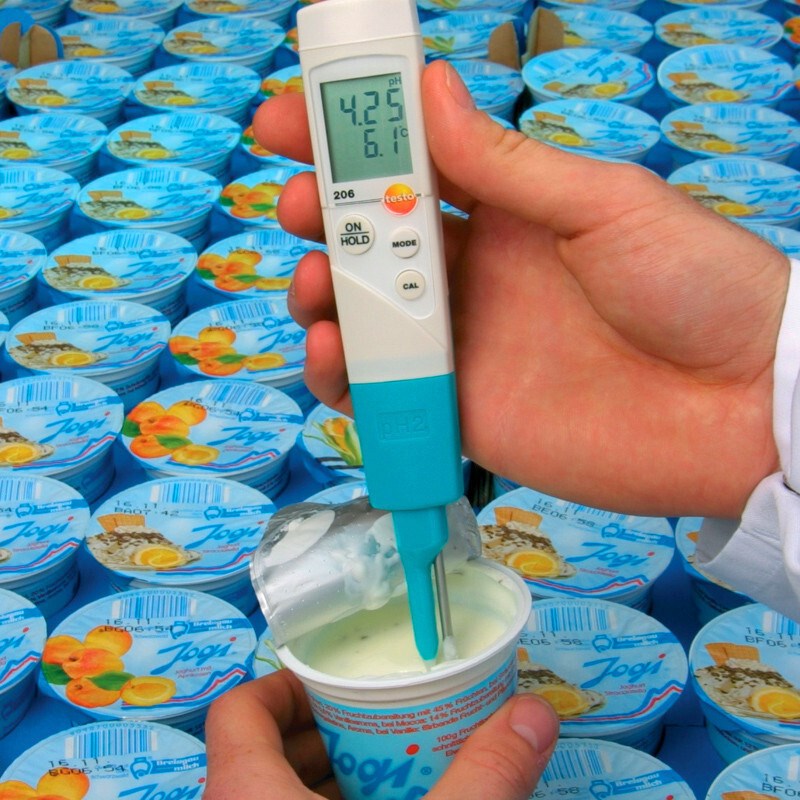 德图(testo)高精度水质酸碱度计PH值笔水L质检测仪 T206-PH2