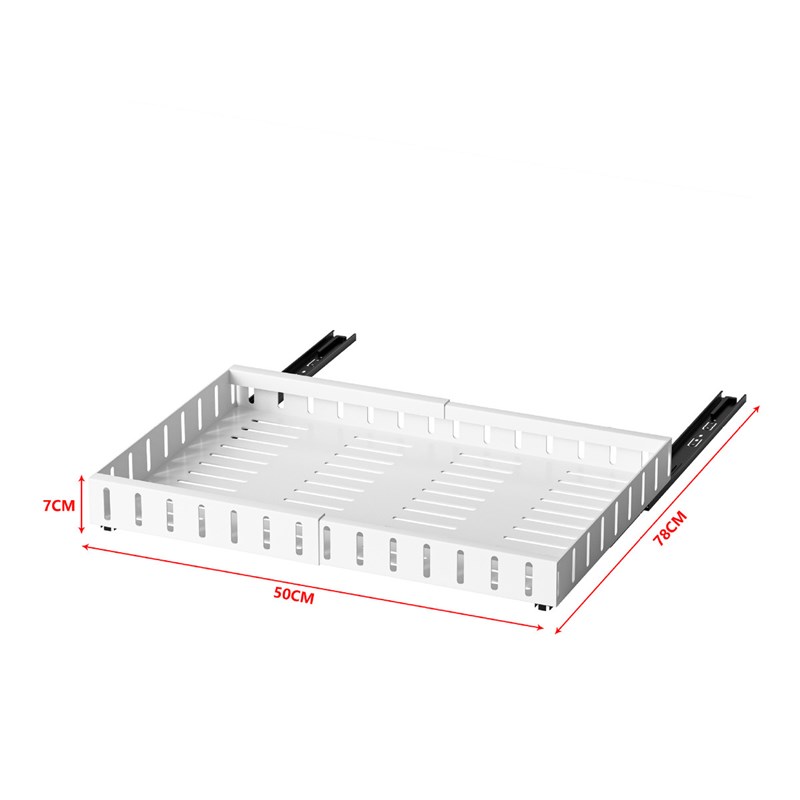 新款拉出式橱柜收纳架可扩展厨D房式抽屉浴室滑出底柜整理架