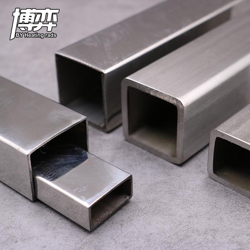 方管钢材20/25/60mm加厚1.5/2/3/4mm拉丝管方镀锌钢管不锈材料