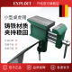 台钳平口钳重型精密工业级台虎钳夹具打孔固定器多功能迷你桌虎钳