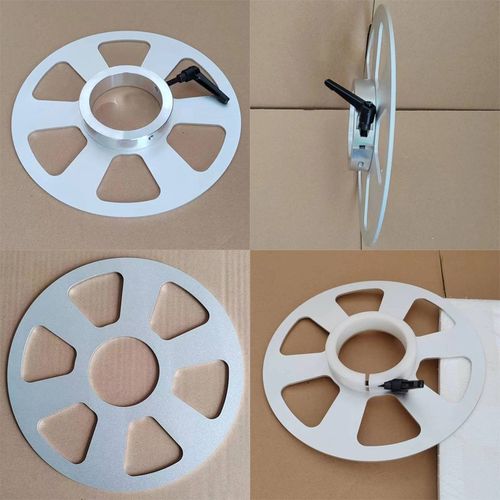 气胀轴配件挡圈铝合金挡板手涨轴锁头载带夹紧盘标签固定盘挡料盘