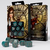 新蒸汽齿轮 Workshop 跑团 骰子色子 现货 帝企鹅桌游 青绿铜纹