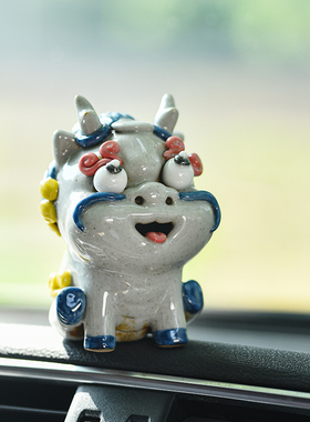 创意麒麟龙香炉摆件招p财玄关家居客厅办公室装饰乔迁新居开业礼