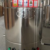 沙县小吃电卤味桶平底发热盘不锈钢桶卤味锅保温桶商用40cm45