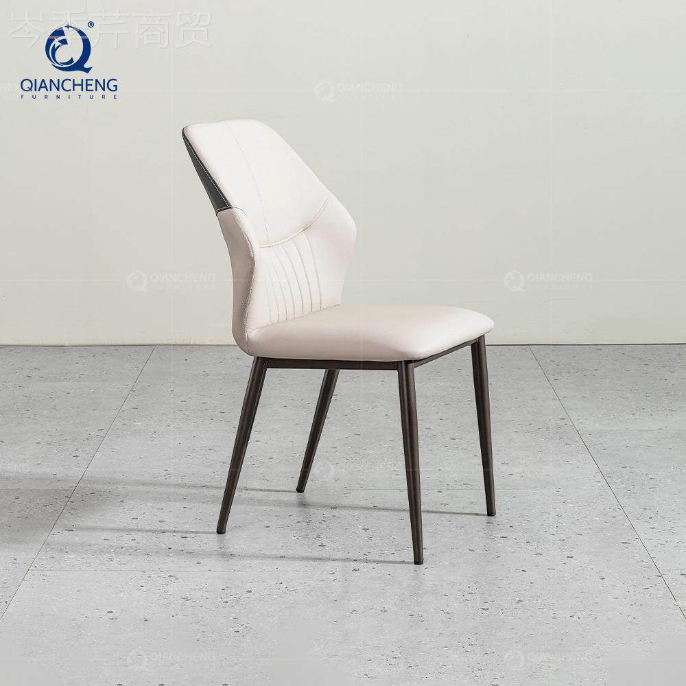 简约现代计师设餐厅用餐椅轻奢C839北欧餐桌极椅子时尚家意式简靠