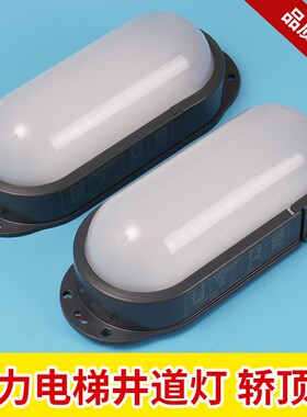 通力电梯井道灯 轿顶灯SALF-DZ8W DZ10W/D 底坑照明灯应急LED壁灯