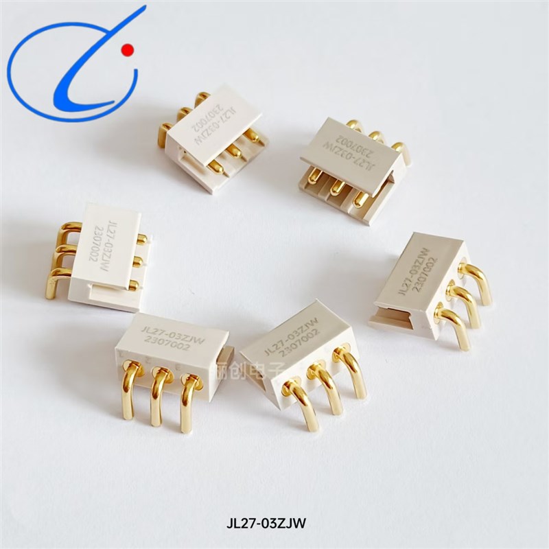 JL27-03ZJW/03ZJB/03TKY/03TKH印制板矩形连接器现货3芯电源信号