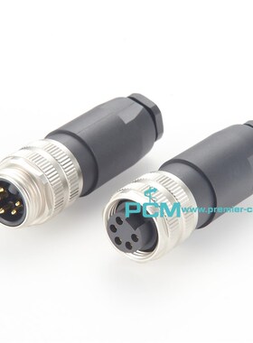 7/8连接器传感器 7/8螺钉接线DeviceNet连接器 航空插头3针4孔5芯