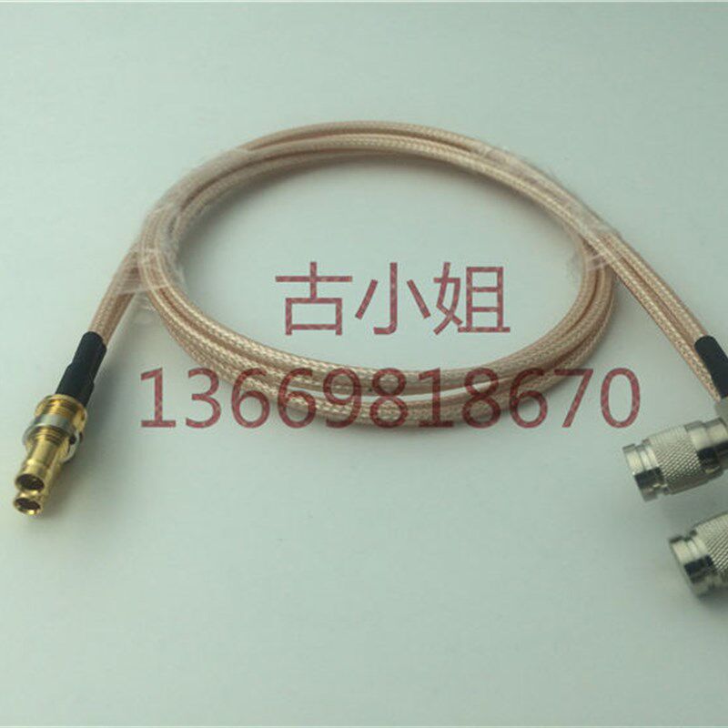 CC4公弯头转CC4母头连接线RG179镀银线缆制作CC4-JWKY同轴信号线