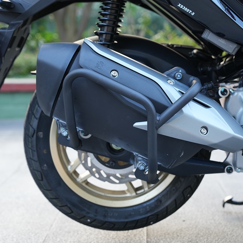 ZC适用三阳哈士奇adv300摩A托车护杠前保险杠加厚防摔防撞杠改装