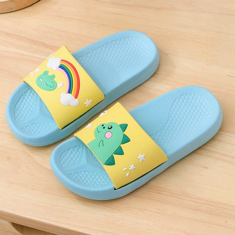 儿童拖鞋夏季女童男孩防滑软底室内宝宝凉拖鞋可爱T恐龙小孩亲子