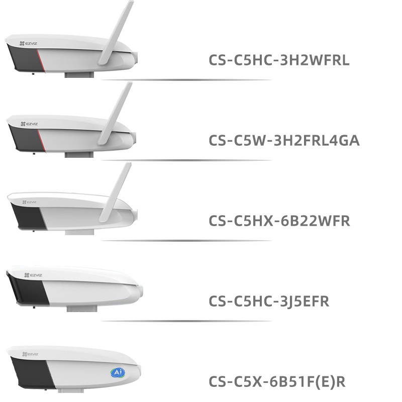 萤石C5HX手机WiFi无线暗HC光全彩高清200/500万1080P监控2K摄像机