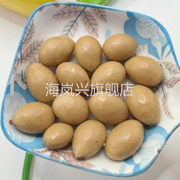 拿铁巴旦木仁巧克力夹心糖拿铁味杏仁坚果巴旦木年货零食袋装500g