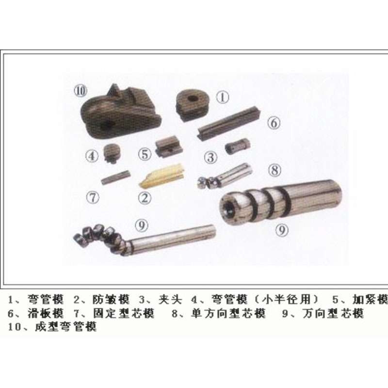 成型模具 数控液压折弯模具 制作全套弯管机模具 弯管机芯棒名片