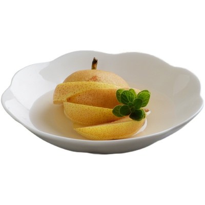 小盘子骨瓷7英寸深盘6寸盘子家用2023新款凉菜盘炒菜盘花边盘薇妍