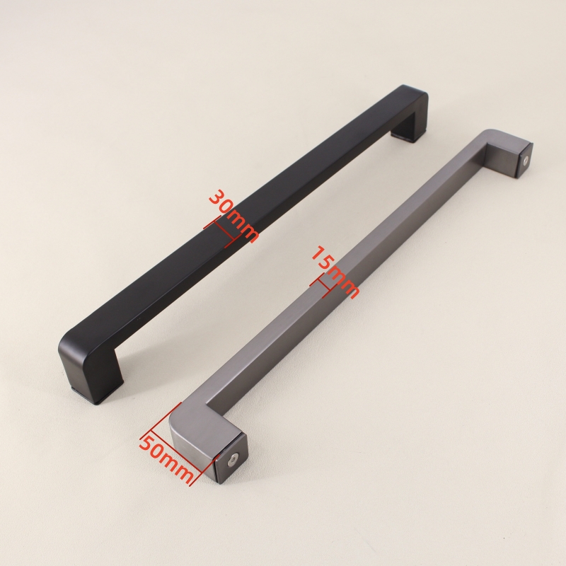 15*30圆角单面淋浴房隔断移门拉手酒店卫生间浴室304防撞440把手