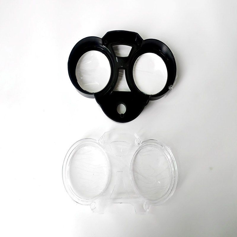 三轮摩托车仪表外壳外罩透明白罩改装配件塑料上盖里程迈速罩装饰