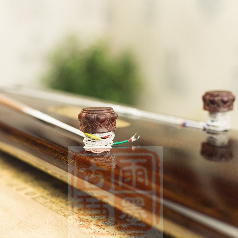 古琴精斫混沌伏羲仲尼式老x杉木纯生漆鹿角霜纯手工收藏演奏级