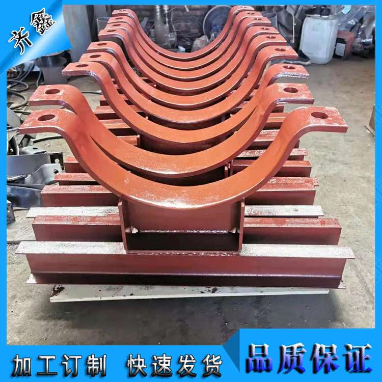 标准D-PD630004B 管夹型管托J(S1) 弹簧支吊架箱 滚动管托 可订制