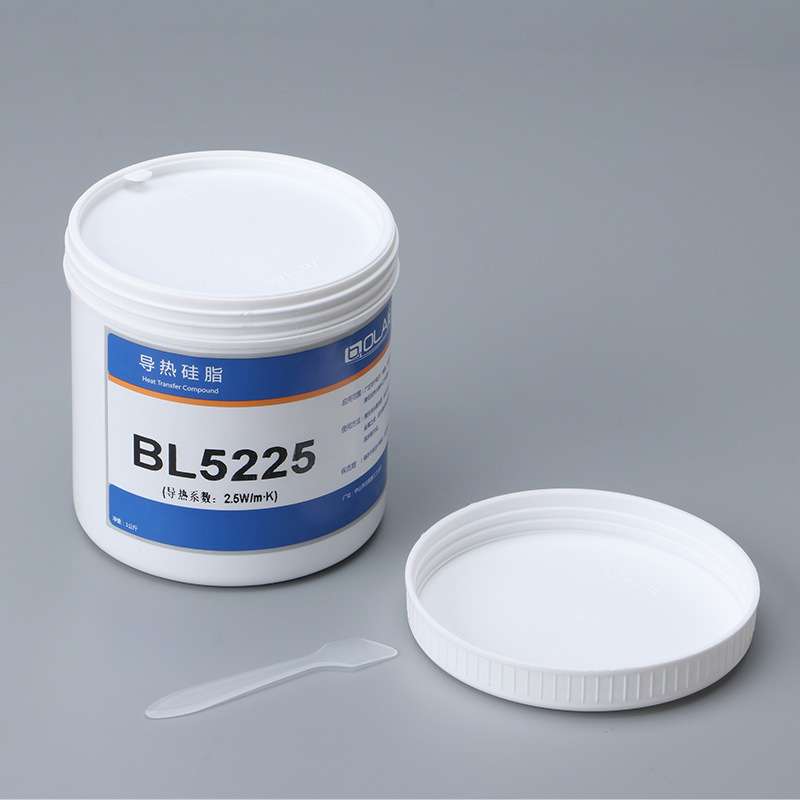 BL-5225  导热膏导热系数2.5 高导热硅脂 灰色散热膏 快干