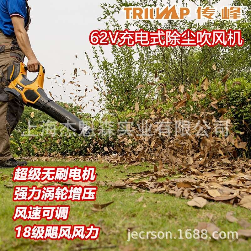 传峰TPBL6205 62V充电式工业吹风机手提无线锂电吹树叶除尘鼓风机