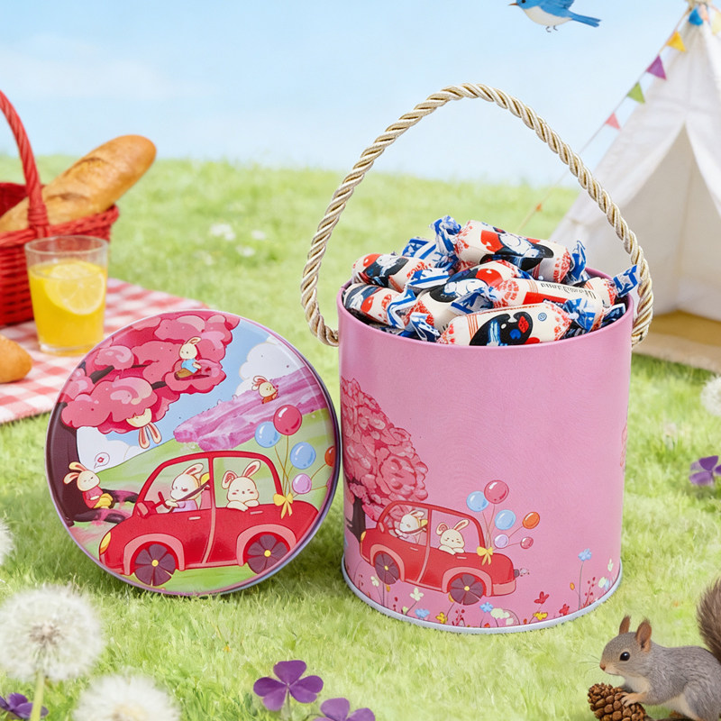 大白兔奶糖混合多口味糖果礼桶256g童年记忆味道上海特产正宗正品