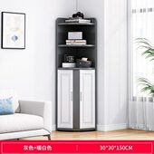 角柜转角柜墙角三角形置物架客厅卧室拐角角落收纳边柜现代储物柜
