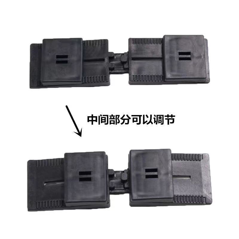 连身可调a节90度对角滑动垫高安装玻璃垫片块窗扇塑钢断桥铝合金