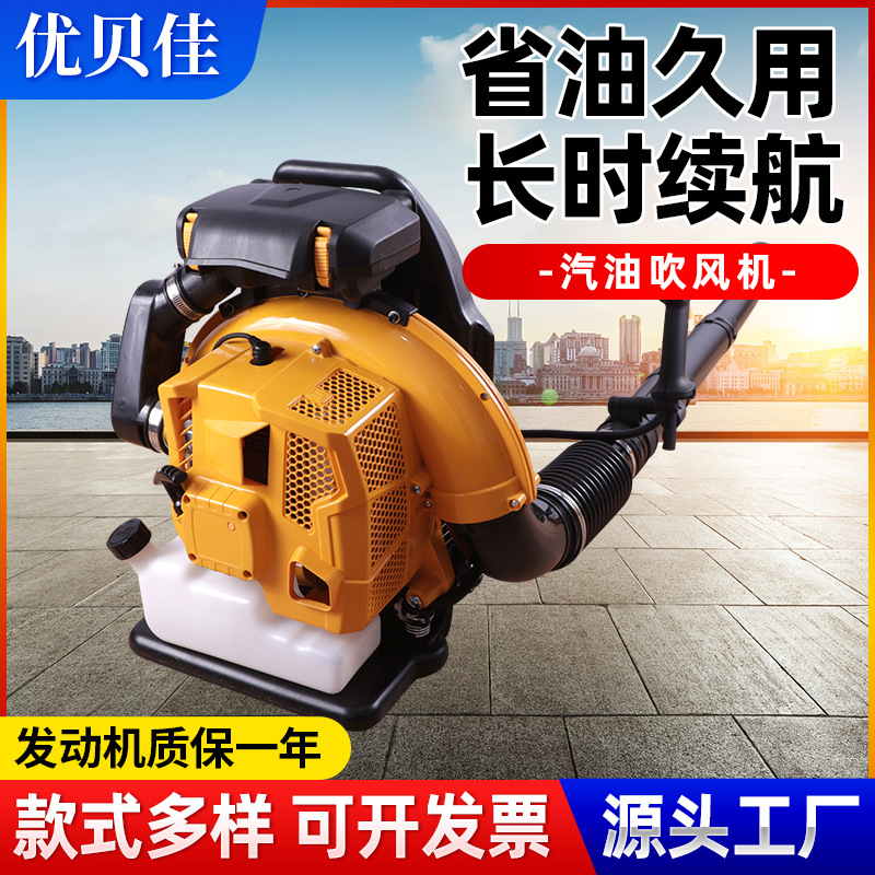 风冷二冲程大棚吹雪机背负式路面沙子灰尘清扫汽油吹风风力灭火机