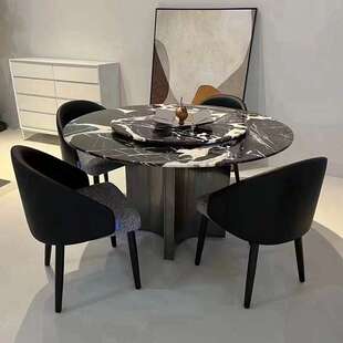 意式极简劳森餐椅家用轻奢靠背椅设计师样板间售楼部Lawson Chair