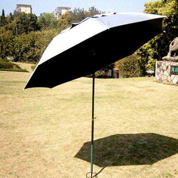 钓鱼伞大钓伞万向三折短节抗风防暴雨遮阳紫外线轻便携渔具小配件