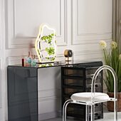 主卧化妆台梳妆桌化妆柜化妆桌梳妆台卧室简约现代收纳柜组合小型