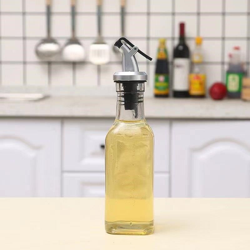 方形玻璃油瓶玻璃家用防漏大号厨房醋壶小油罐酱油瓶醋瓶料酒瓶