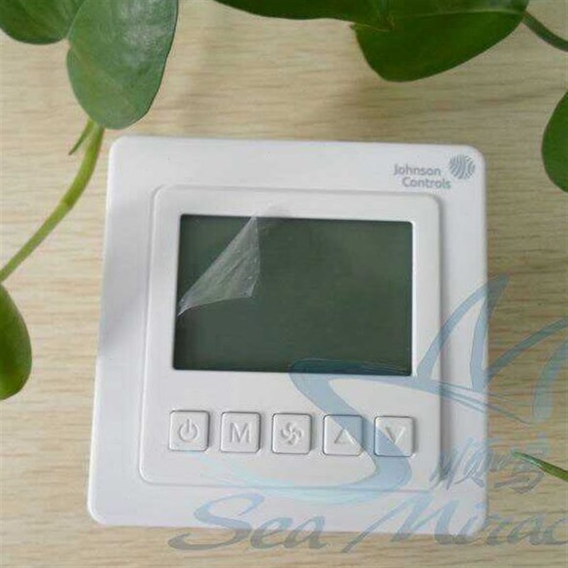 江森中央空调温控器三速开关智能温控液晶显示大屏水机风机盘管