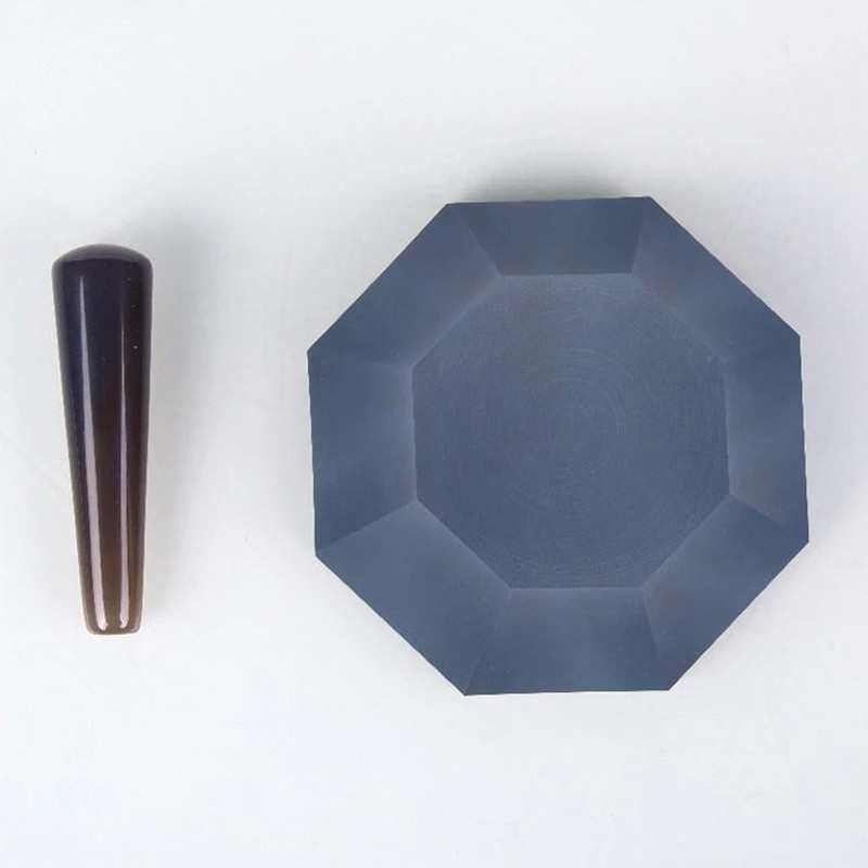 A级天然玛瑙研钵棒实验室研磨乳钵耐磨内径60mm80mm100mm一级包