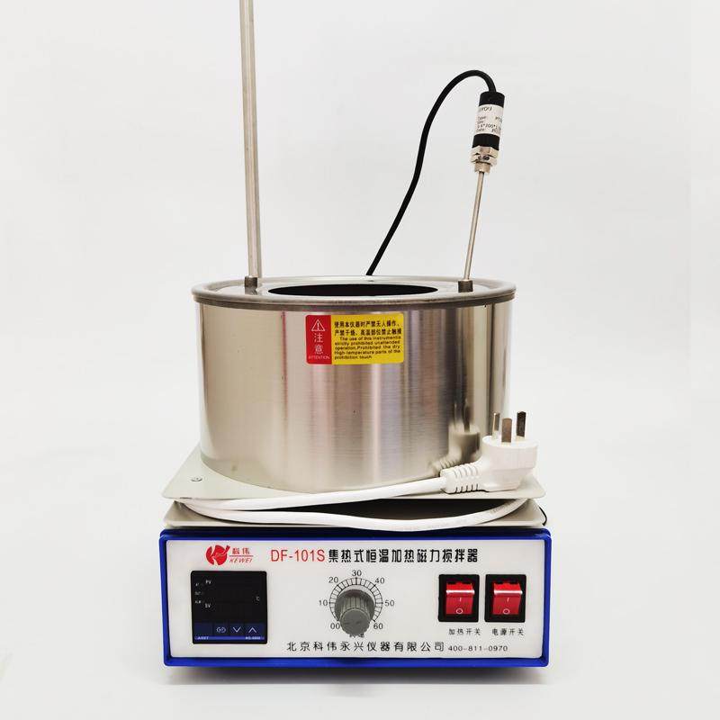 磁力搅拌器78-1/79-1恒温搅拌机加热设备集热式磁力搅拌器DF-101S