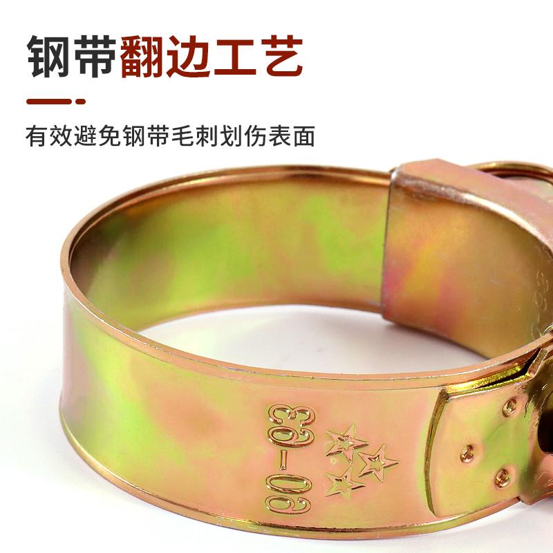 。喉箍镀锌碳钢强力欧式卡箍重型抱箍水管软管固定管卡管箍固定管