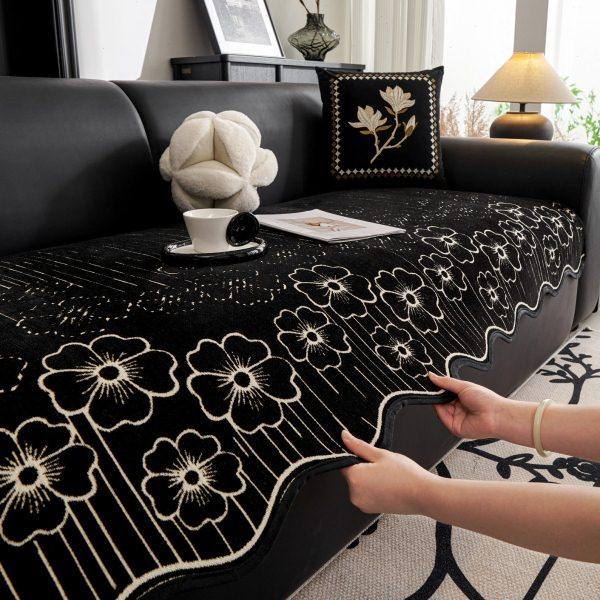 异形沙发垫四季通用2025新款不规则防滑坐垫轻奢高级感皮沙发套罩,居家布艺,沙发垫,淘宝优惠券,粉丝福利购,淘宝优惠卷