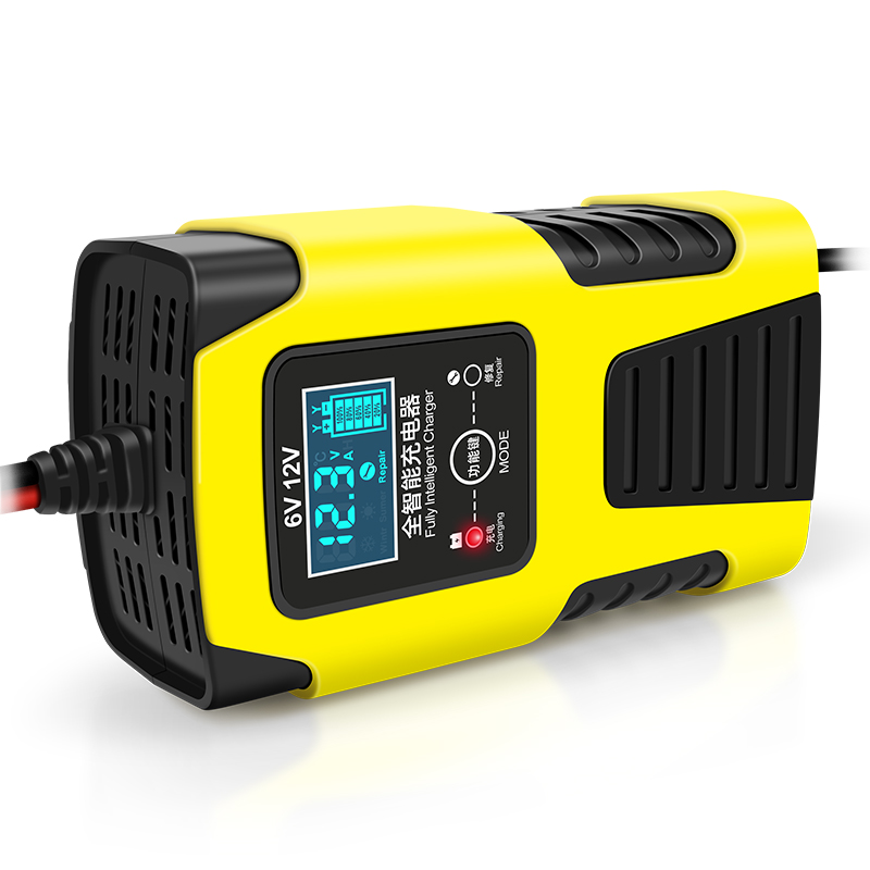 电瓶充电器6v12v伏踏板铅酸蓄电池全智能修复通用型充电机