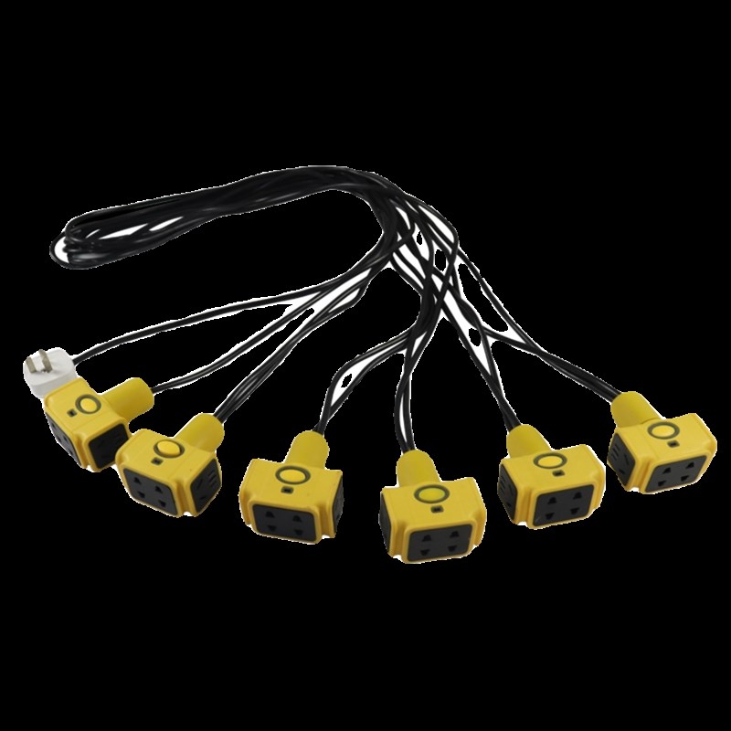 婚庆路引灯光线串联插座插板电源电线地拖排插排婚礼开关接线板