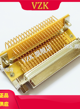 D母头白色车针D-S78P弯脚母座连接器D78P插板PC母头连接器