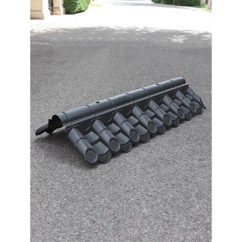 蒙谷24墙小双面瓦集成栅栏新型中国风院墙装饰树脂墙彷古瓦