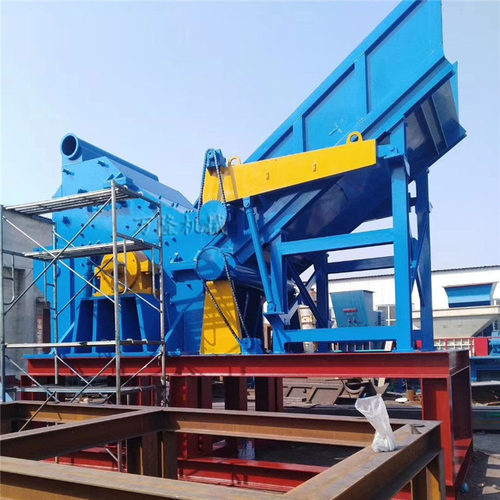 废旧金属破碎机废旧薄铁皮破碎机废铁汽车金属压块彩瓦破碎机