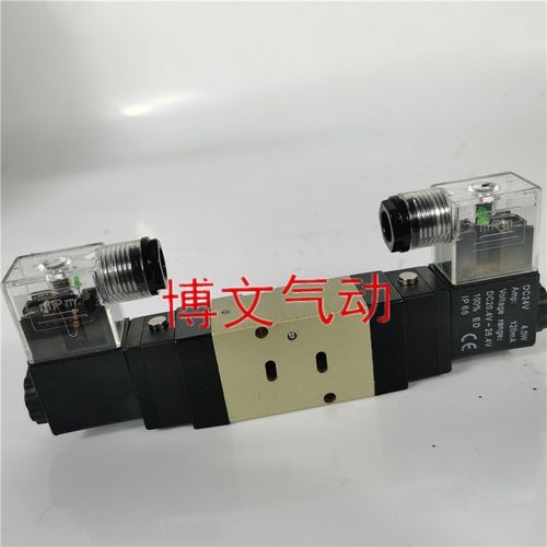 VF3230-4D-02 AC220电磁阀VF3230-4G 5G 5D-02双头板式换向阀