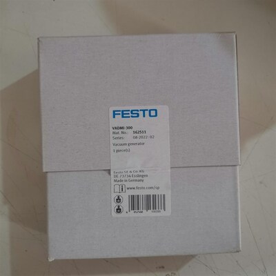 FESTO费斯托高真空度发生器VADMI-300 162511 G3/8真空接口 现货